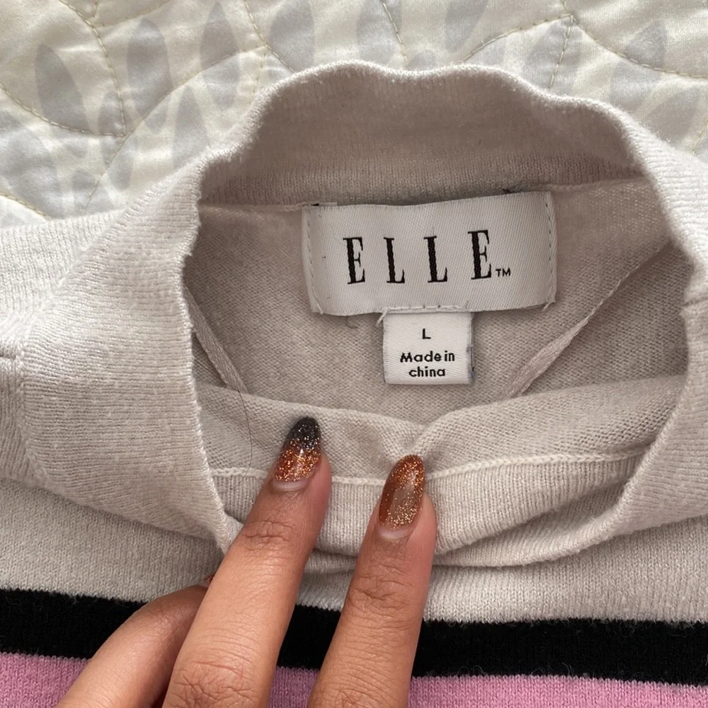 Striped sweater dress - Picture 2 of 2